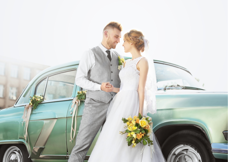 Оренда авто або автобуса на весілля